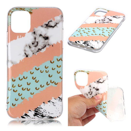 Marble iPhone 11 Pro kuoret - Neljä kuvio marmoria