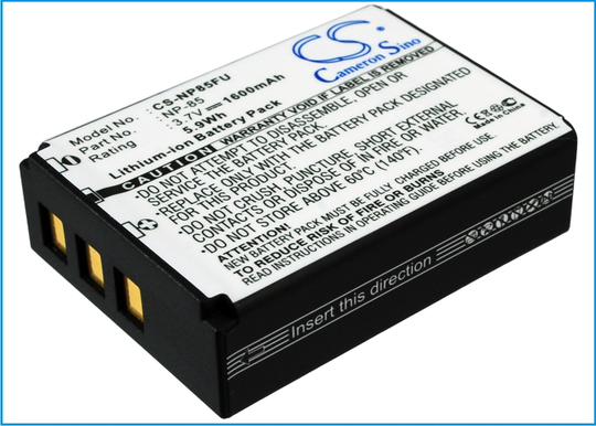 Fuji NP-85 akku - 1600 mAh