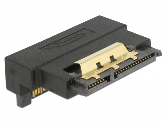 This SATA 22 Pin Adapter By Delock Enables To Lead The Male Port Of The SATA Devices, E.g. Hard Disk