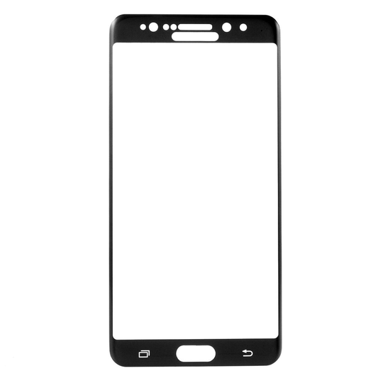 AMO Samsung Galaxy Note7 Kaareva Näytönsuoja - Musta