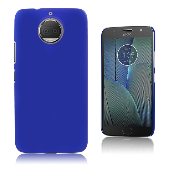 Motorola Moto G5S Plus värikäs suojakuori - Tummansininen