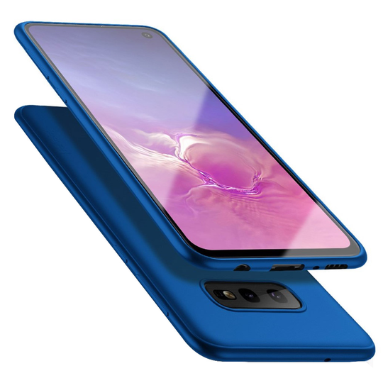 X-LEVEL Samsung Galaxy S10e matte case - Blue