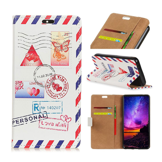 Sony Xperia 10 pattern leather case - Personal Love Mail