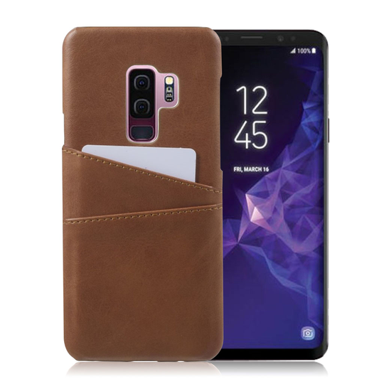 Samsung Galaxy S9 Plus design suojakuori - Ruskea