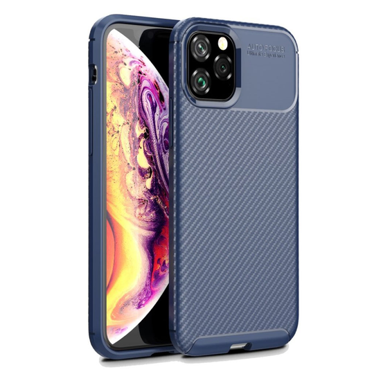 Carbon Shield iPhone 11 Pro kuoret - Sininen