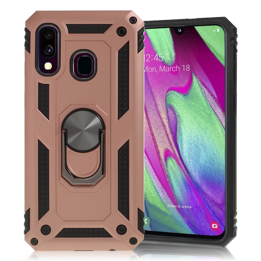 Bofink Combat Samsung Galaxy A40 kuoret - Ruusukulta