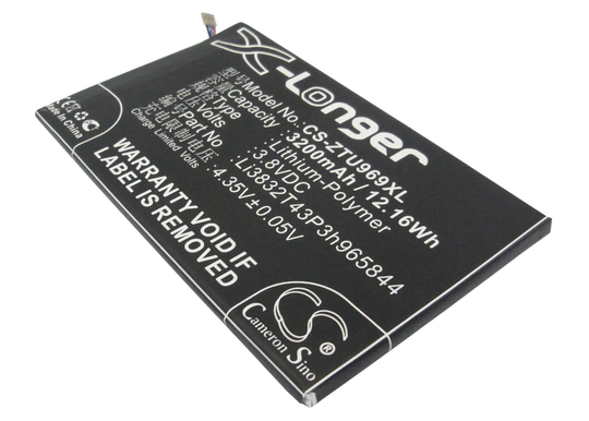 ZTE Grand Memo Grand Memo N5L LTE N5 akku 3200 mAh