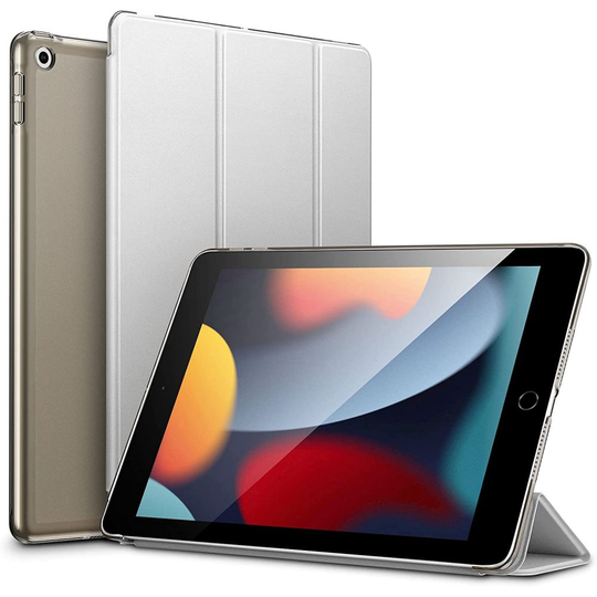 ESR ASCEND TRIFOLD IPAD 10.2 2019 / 2020 / 2021 Suojakotelo Hopeanharmaa