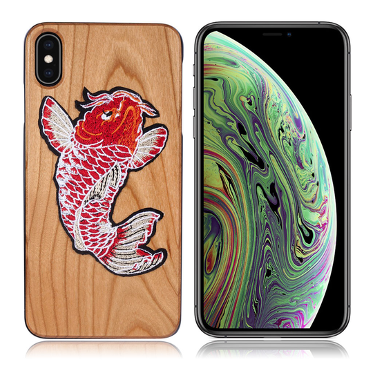 iPhone XS koruommel suojakotelo - Koi