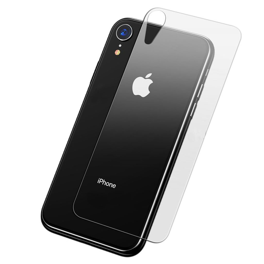 iPhone Xr Arc Edge oleofoobinen karkaistu lasi suojakalvo puhelimen takaosalle - Karkaistu Lasi
