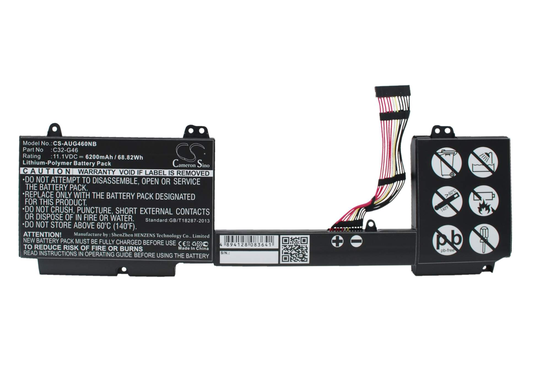 Asus G46 G46EI363VM G46V akku 6200 mAh
