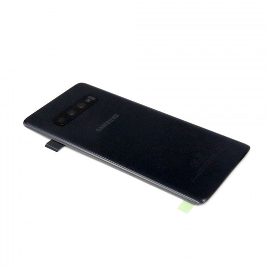 Samsung Galaxy S10 Plus Akkukansi / Takakansi - Prism Black / Musta (Alkuperäinen)