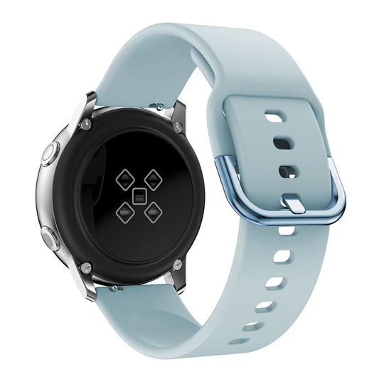 Samsung Galaxy Watch Active 20mm replacement watchband - Baby Blue