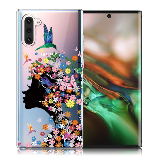 Deco Samsung Galaxy Note 10 kuoret - Kaunis tyttö