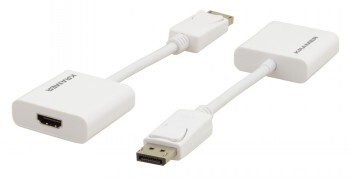 KRAMER ADC-DPM/HF/UHD ADAPTER CABLE: DISPLAYPORT (M) TO HDMI (F) (1') 0.3M