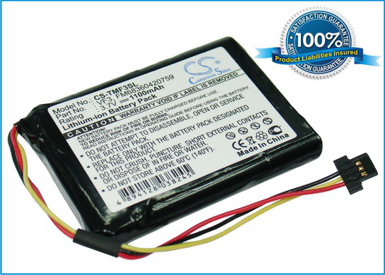 TomTom Quanta akku 1100 mAh