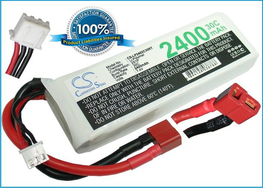 Li-Po akku 2400mAh 7 4V 30C
