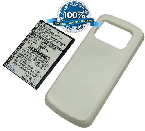 Nokia BP-4L yhteensopiva tehoakku takakannella 3000 mAh