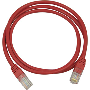 U/UTP Cat5e Laitekaapeli, 2m, 100MHz, Delta-sertifioitu, Punainen