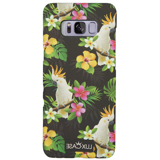 Lux-Case Tropicase™ for Samsung Galaxy S8 Plus -Cockatoo