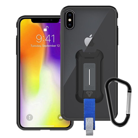Armor-X BXS Iskunkestävä Suojakotelo iPhone X musta