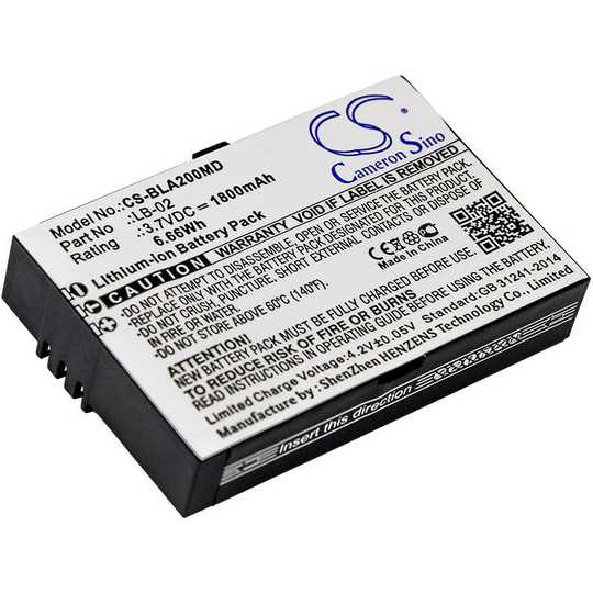 BIOLICHT A2 A3 A4 akku 1800mAh