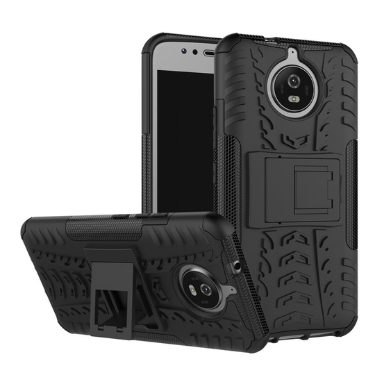 Motorola Moto G5S kestävä suojakuori - Musta