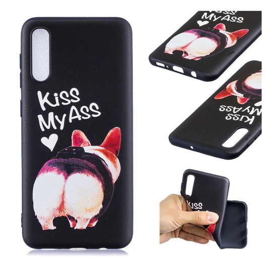 Samsung Galaxy A50 embossment case - Kiss My Ass