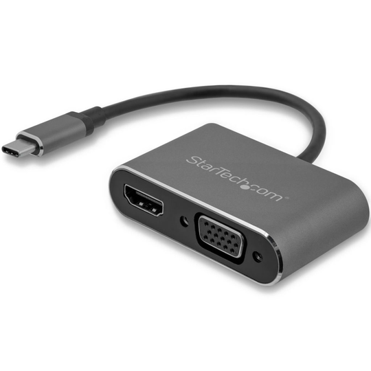STARTECH USB-C To VGA And HDMI Adapter