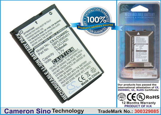 LG CU400 CU405 akku 750 mAh