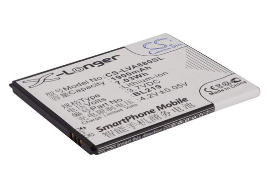Lenovo A388t A880 A889 akku 1900 mAh