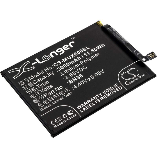 Xiaomi M1804D2SC M1804D2SE M1804D2SG akku 3000mAh