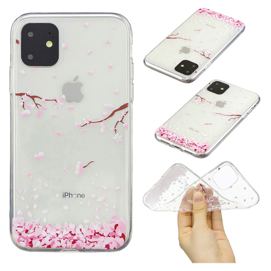 Deco iPhone 11 kuoret - Kirsikankukka terälehti