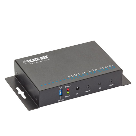 BLACK BOX HDMI-TO-VGA SCALER AND CONVERTER WITH AUDIO