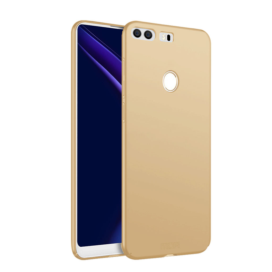 Huawei Honor 8 MOFI Ohut Himmeä Metallinen Muovi Takasuoja Kuori - Kulta