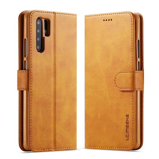 LC.IMEEKE Huawei P30 Pro nahkainen suojakotelo - Ruskea