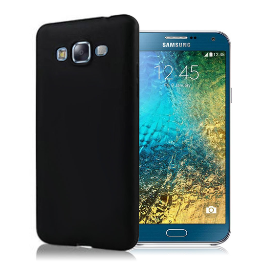 Samsung Galaxy E7 Cover (Flexible) (Svart)