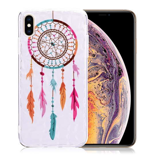 iPhone 9 Plus Iskukestävä Pehmeä Kuviollinen Silikooni Muovinen Takasuoja Kuori - Yksisarvinen