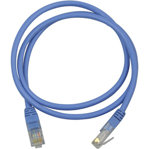 U/UTP Cat5e Laitekaapeli, 1m, 100MHz, Delta-sertifioitu, LSZH, Sininen