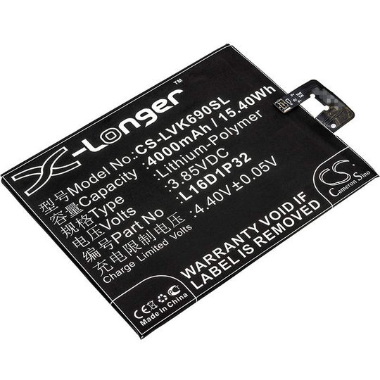 Lenovo PB2-670N PB2-690N Phab 2 akku 4000mAh