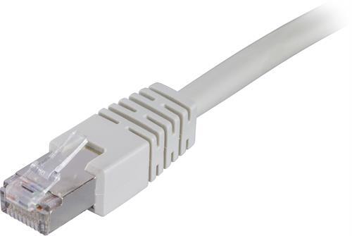F/UTP Cat6 Suojattu Laitekaapeli, 15m, 250MHZ, Delta-sertifioitu, LSZH, Harmaa.