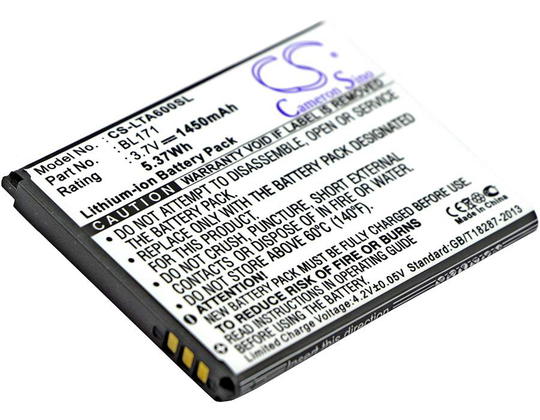 Lenovo A356 A368 A376 akku 1450 mAh