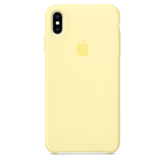 IPhone XS Max Sil Case Mellow Yellow