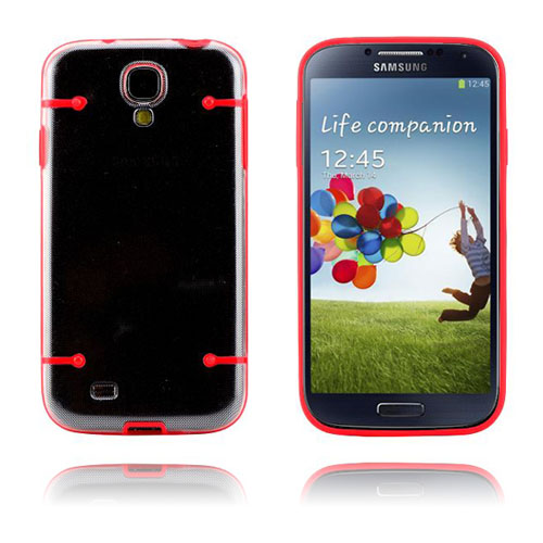 ClearCase (Punainen) Samsung Galaxy S4 Suojakuori