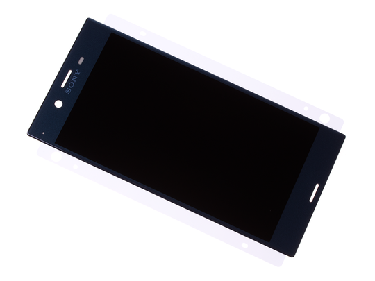 Kosketuspaneeli ja LCD ilman runkoa Sony Xperia XZ / F8331 / XZ Dual SIM / F8332 - Sininen