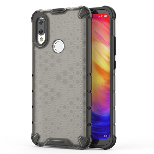 Bofink Honeycomb Xiaomi Redmi 7 kuoret - Musta