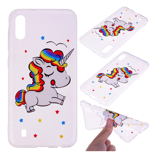 Deco Samsung Galaxy A10 kuoret - Yksisarvinen