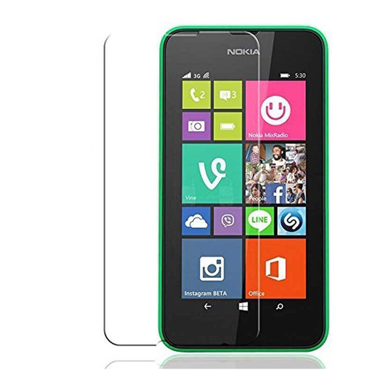 Nokia Lumia 530 Screen Cover in Hardened Glass