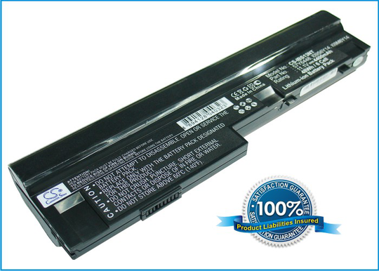 Lenovo IdeaPad S10-3 akku 4400 mAh - Musta