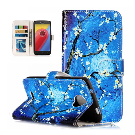 Motorola Moto C uniikki suojakotelo - Kukkapuu